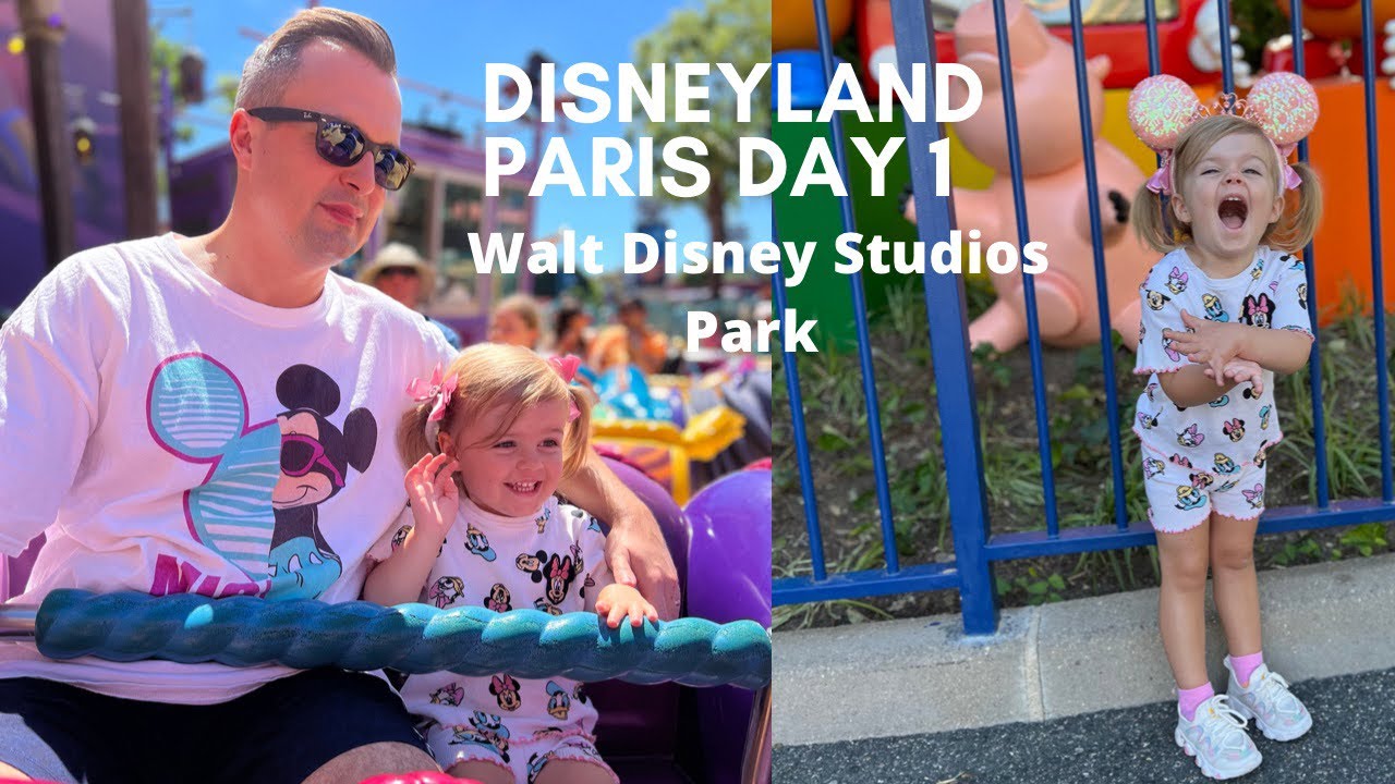 DISNEYLAND PARIS DAY 1- WALT DISNEY STUDIOS PARK WITH A TODDLER. RIDES, SNACKS & BISTROT CHEZ REMY!