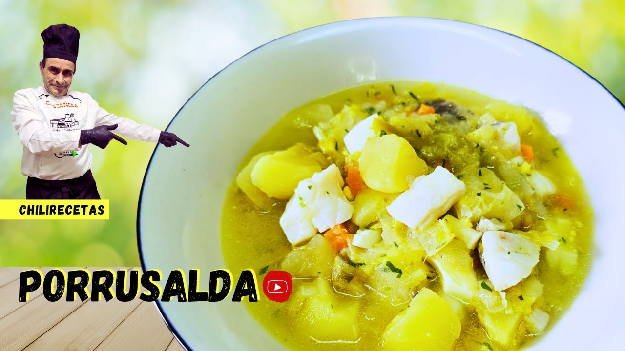 Porrusalda con bacalao | Receta tradicional para Semana Santa