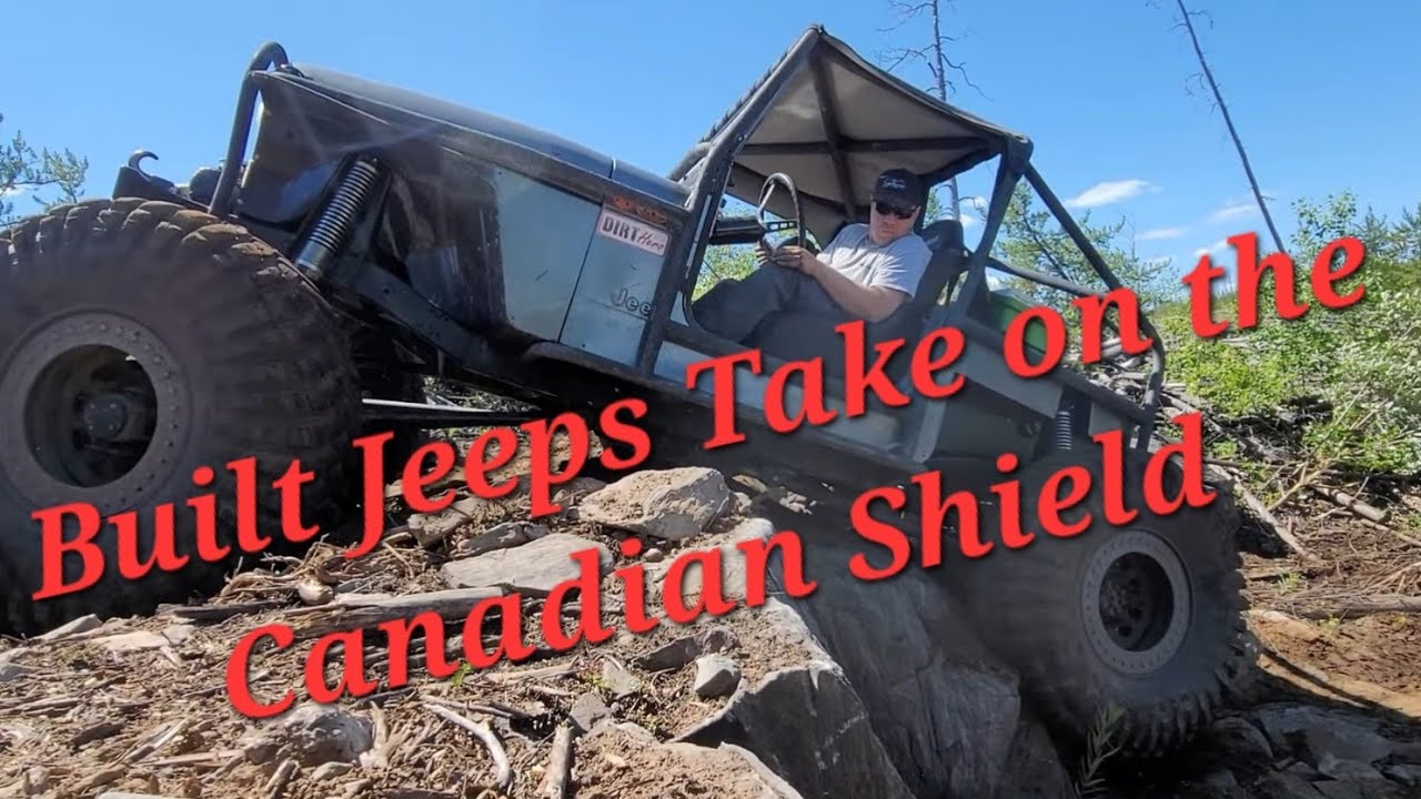 North Canadian Rock Crawling | Built Jeeps | Saskatchewan Rock Crawling