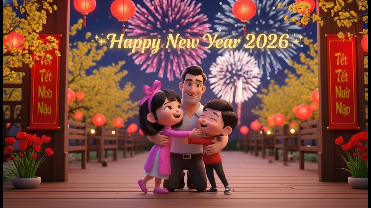 Happy New Year Ver kid 2026/ Chúc Mừng Năm Mới 2026