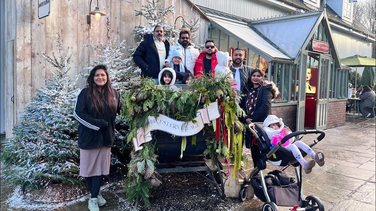Bicester Village ‘ਚ shopping da mazaa hi kujh hor aa 😍🛍️”Lost in luxury at Bicester Village 💕👠”