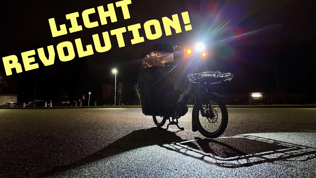 Perfektes Licht für die dunkle Jahreszeit am E-Bike! Busch & Müller Turntec Blinker & Briq XL E