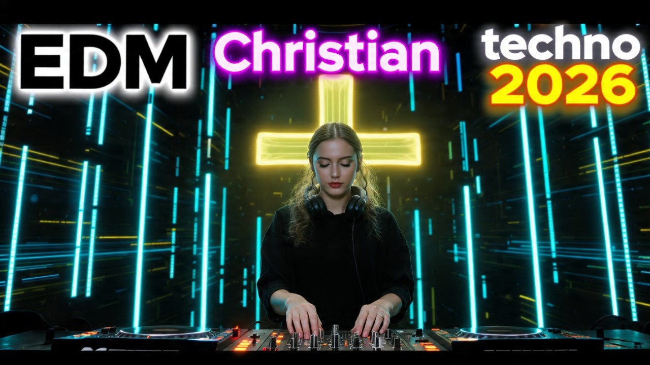 Christian Techno Worship 2026 ✝️ Uplifting EDM Praise Music  Faith, Focus & Energy