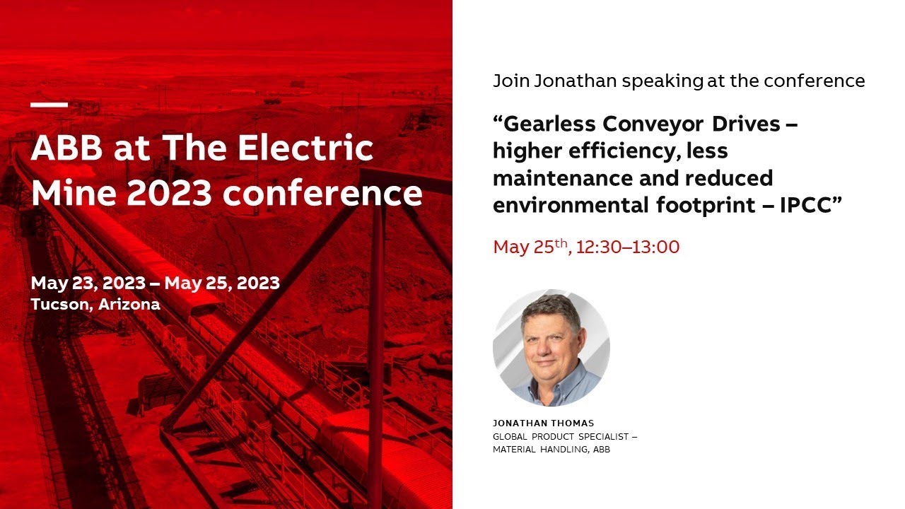 Gearless Conveyor Drives - higher efficiency, less maintenance and reduced environmental footprint