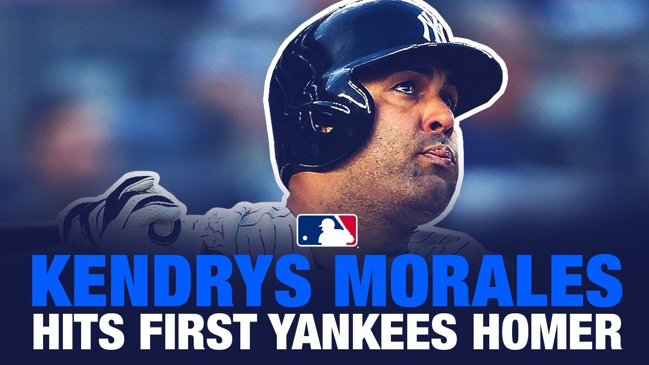 Kendrys Morales hits tape-measure HR with Yankees