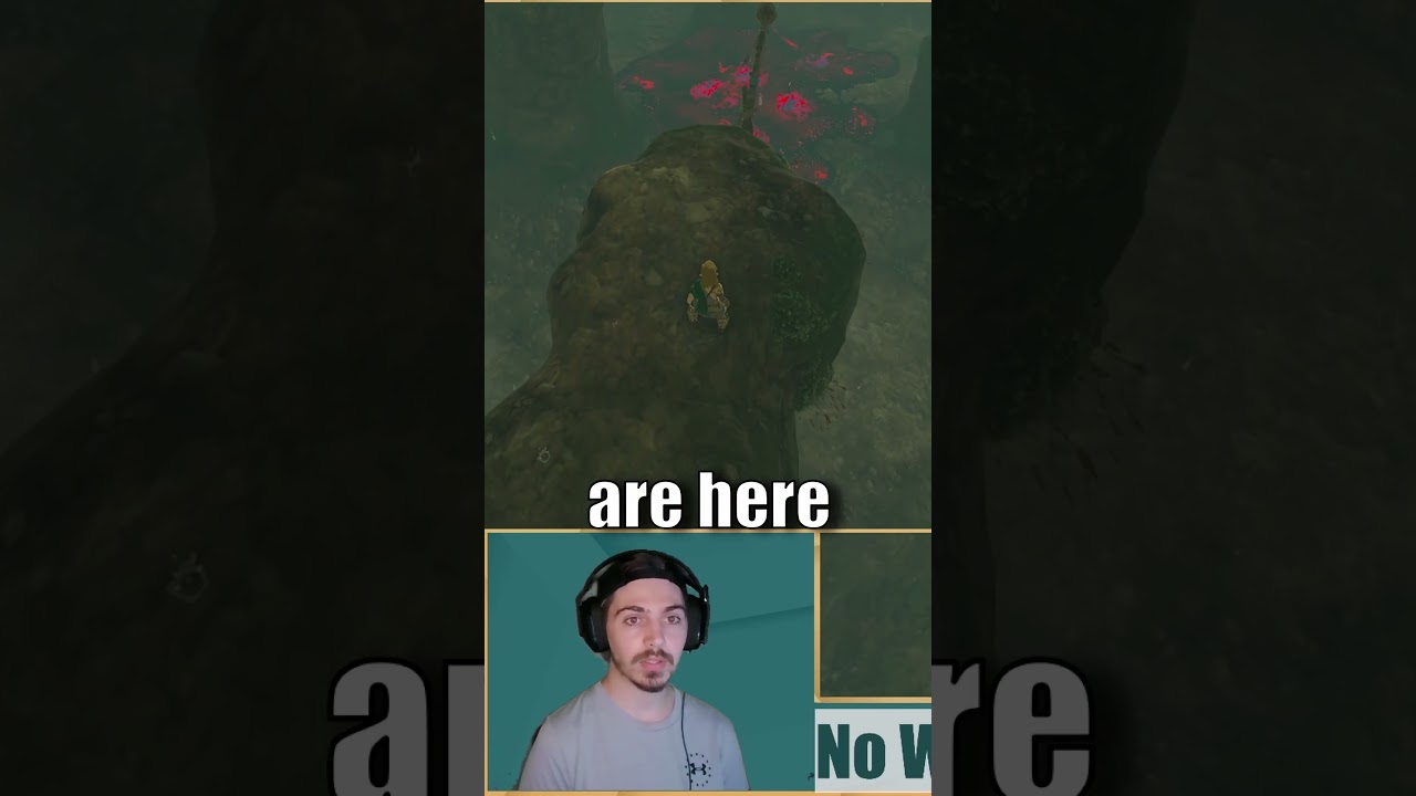 LaxrGary Gets Scared by the Gloom Hands Zelda Tears of the Kingdom 