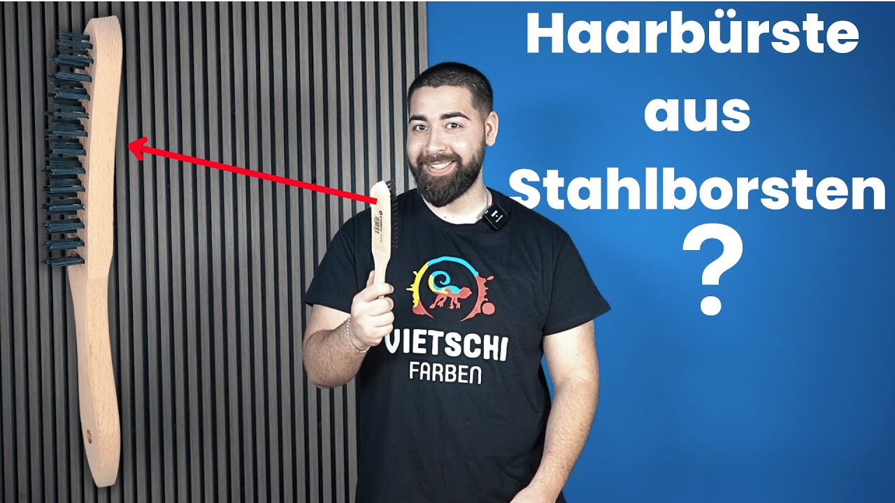 Daf&uuml;r benutzt du die Stahl-Drahtb&uuml;rste!