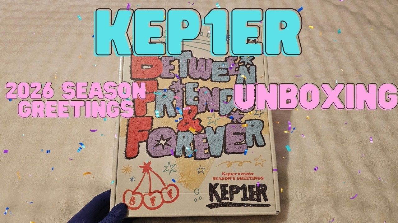KEP1ER  | 2026 Season Greetings | UNBOXING |