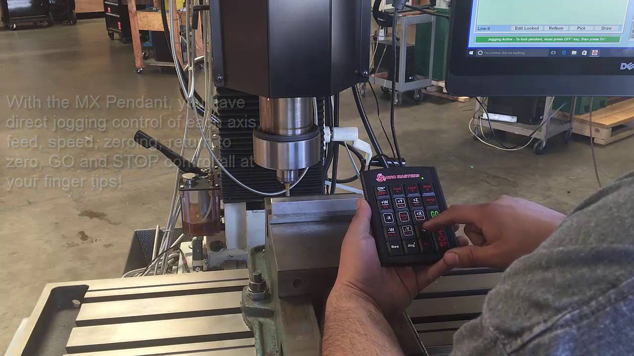 MX Pendant Jog Controller Pendant for Your CNC Masters Machine
