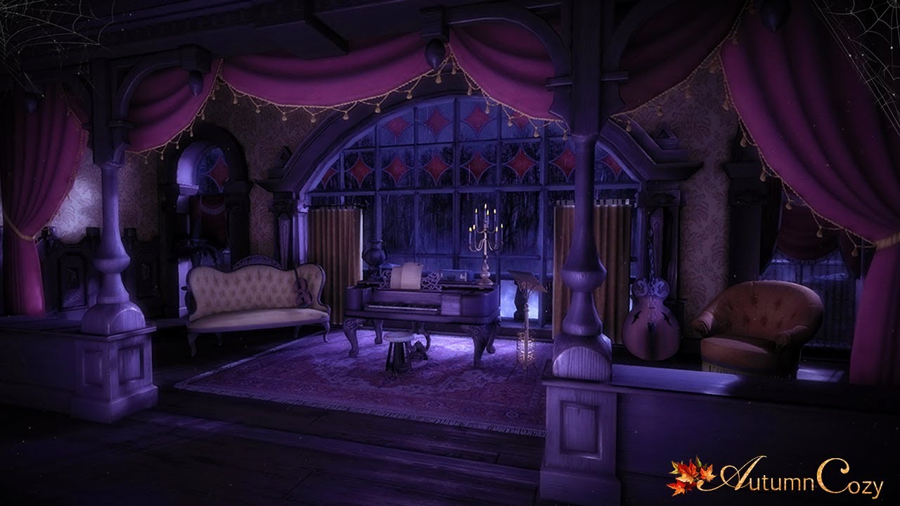 Haunted Victorian Manor Ambience With Relaxing Thunderstorm Sounds for Sleeping
