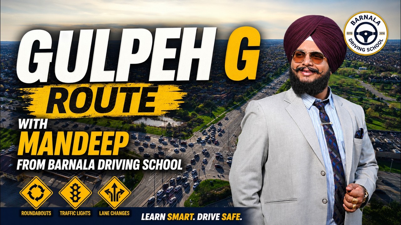Gulpeh G Test Route Explained Step by Step | Barnala Driving School