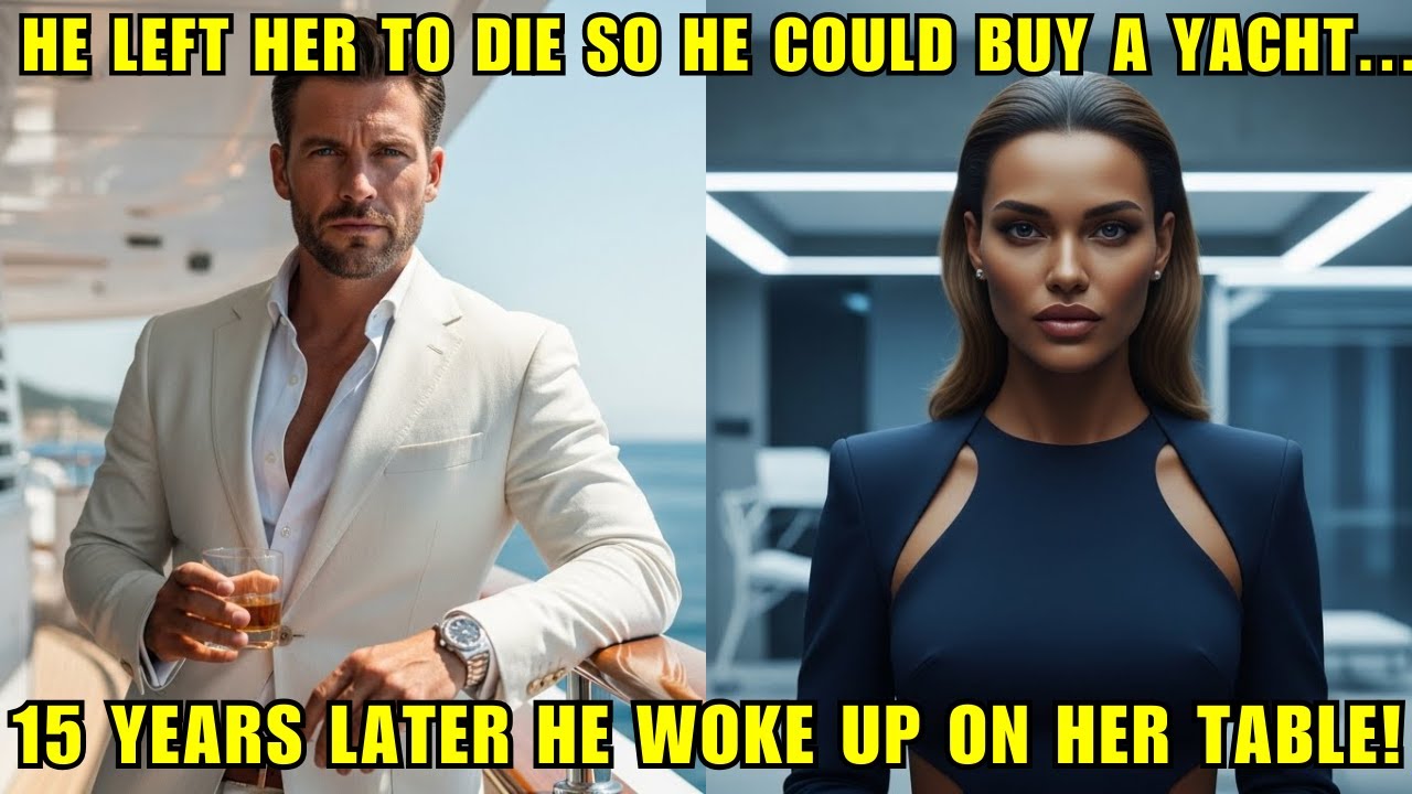 HE LEFT HIS WIFE TO DIE OF CANCER FOR A YACHT – 15 YRS LATER ONLY SURGEON TO SAVE HIM WAS HER