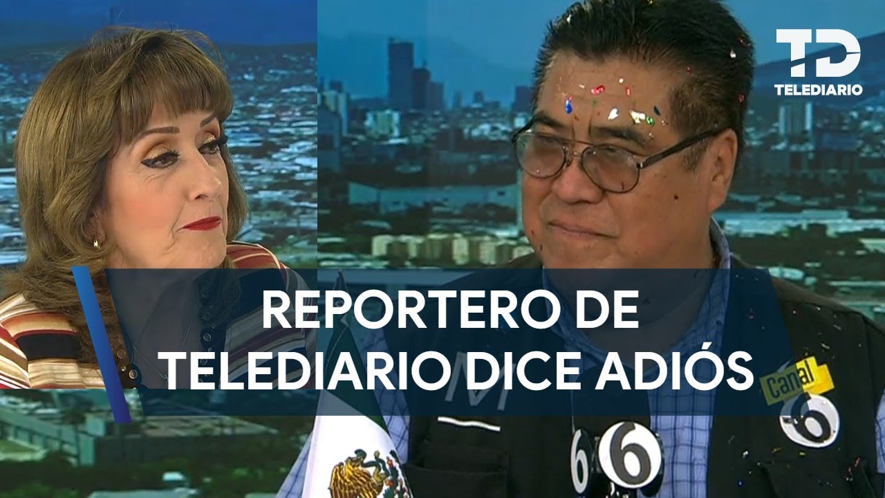 Francisco Zúñiga Esquivel, reportero de Telediario, se despide tras más de 40 años de carrera