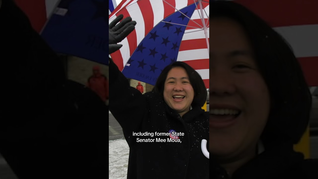How did Minnesota become a hub for Hmong people?