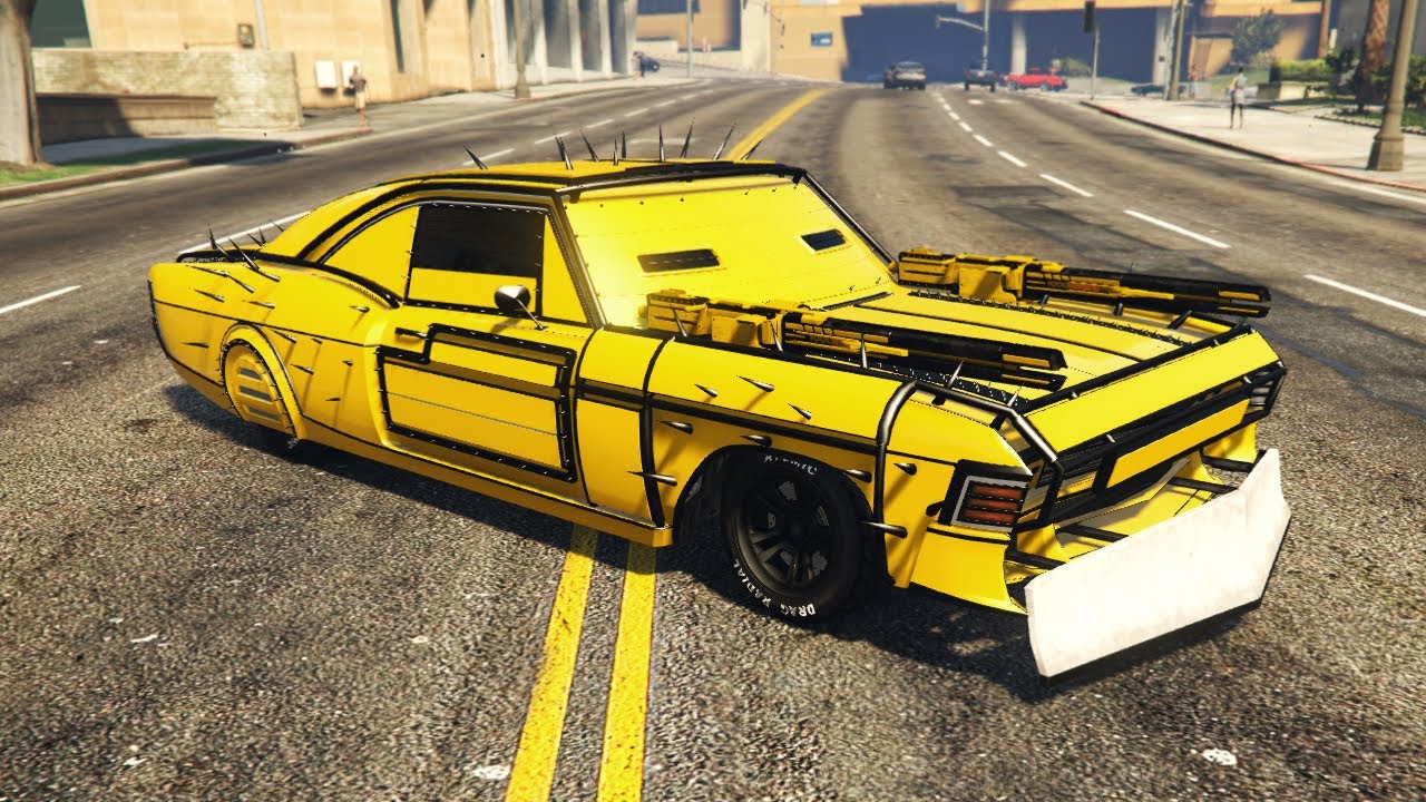 GTA 5 ONLINE : Declasse Impaler Future Shock customizado AL MAXIMO!!! - ARENA WAR COCHES