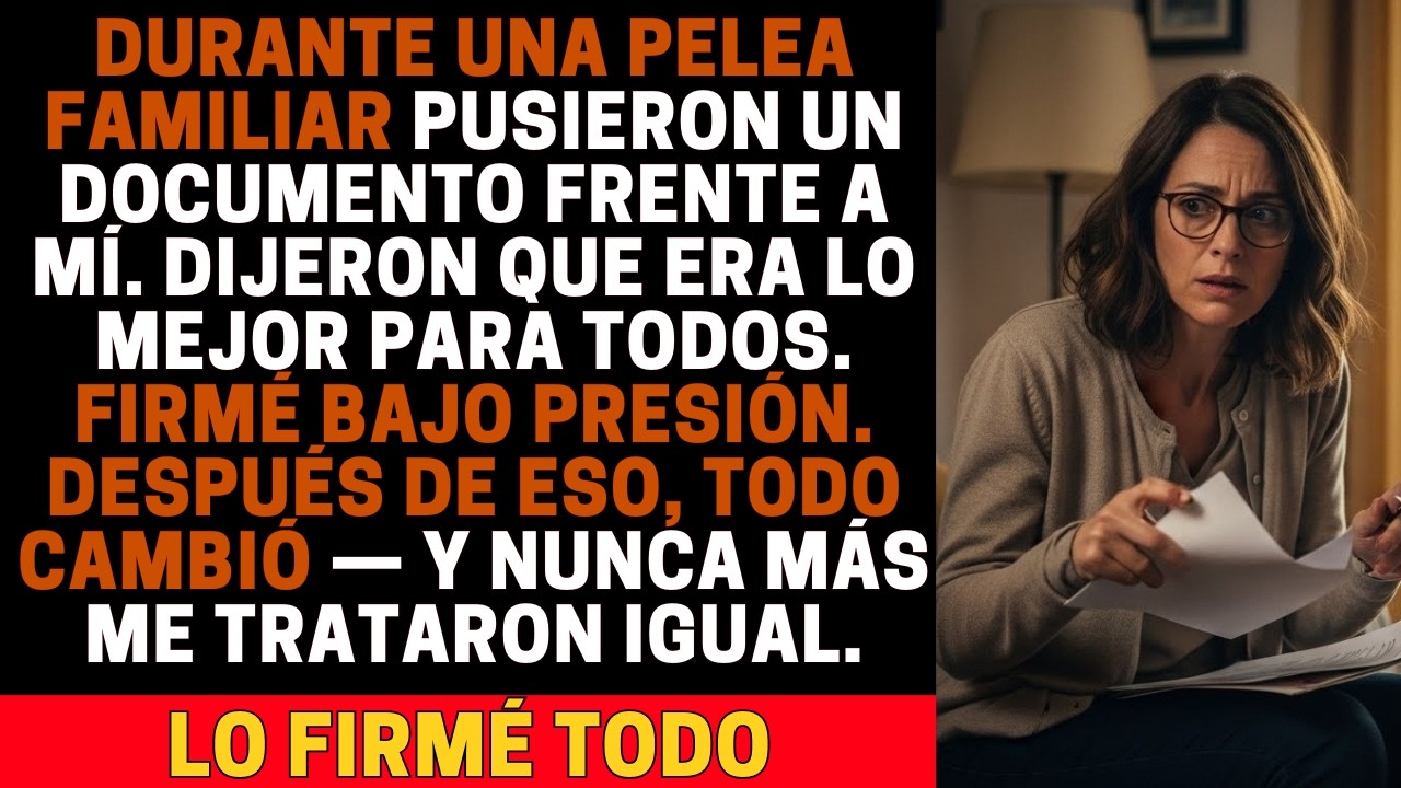 EN UNA PELEA FAMILIAR ME QUITARON MI HERENCIA — SIN REMORDIMIENTO
