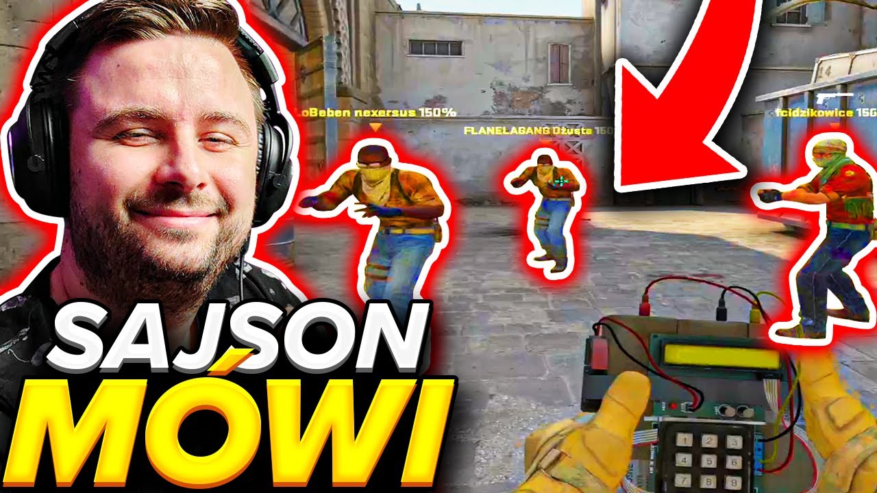 SAJSON M&Oacute;WI #4 - 20 WIDZ&Oacute;W WALCZY O KOSĘ *zabawa w bomba parzy*