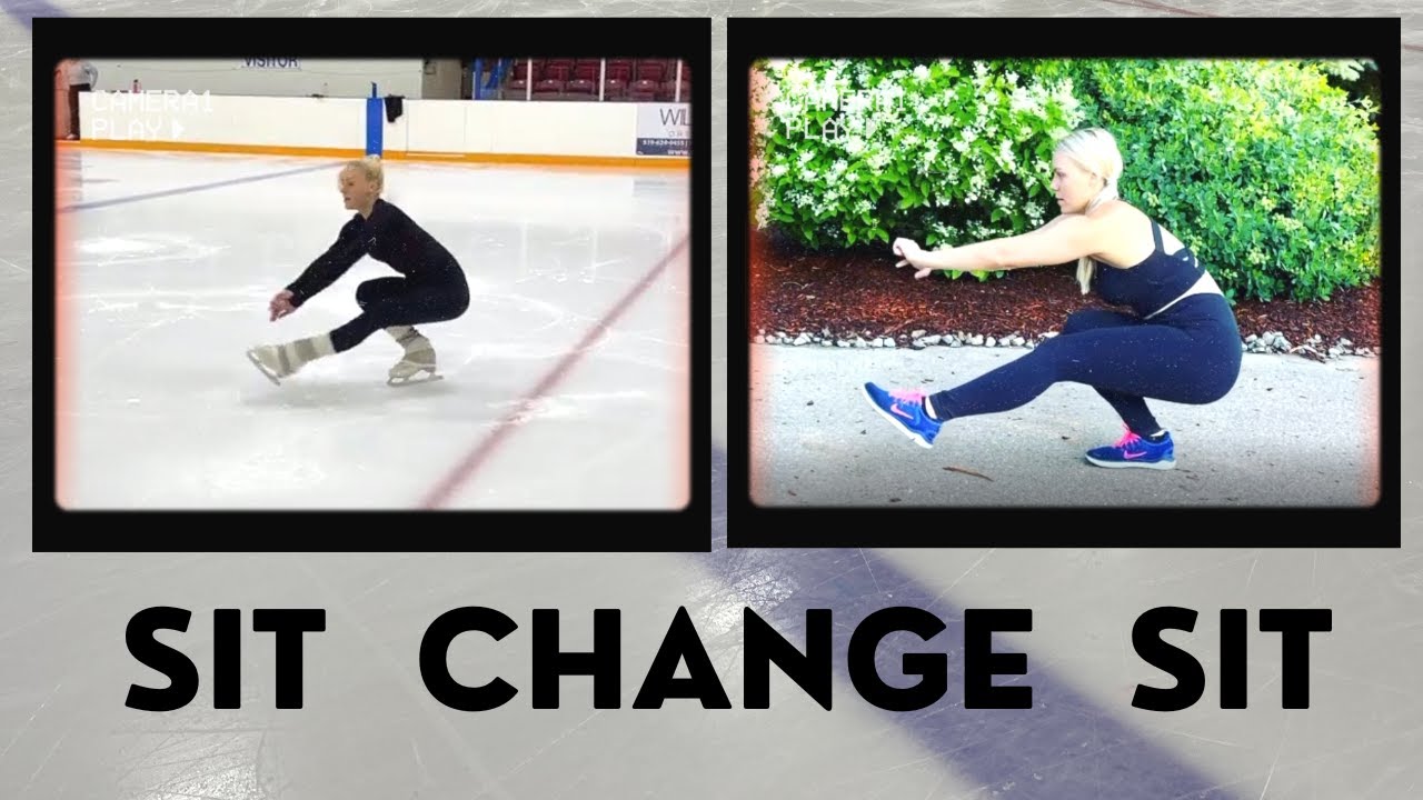 Sit Change Sit Spin On Ice and Off Ice Exercises | FLEXAFIT