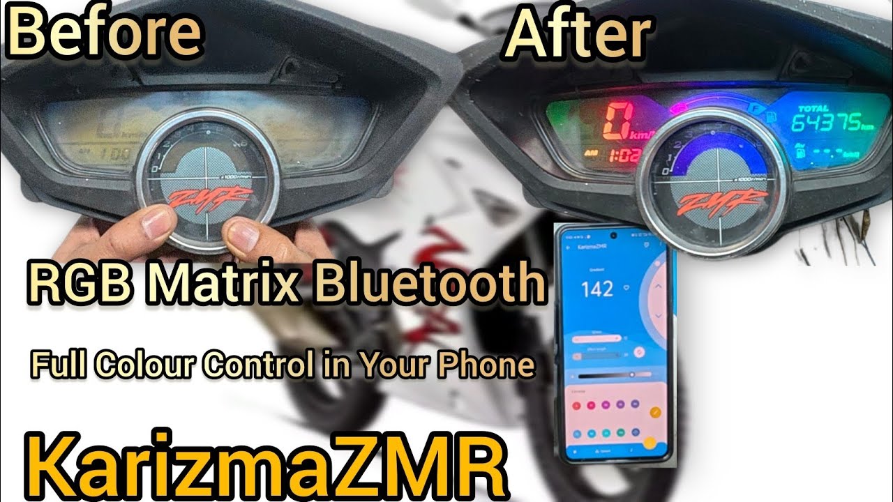 Karizma ZMR RGB Matrix Bluetooth, Full Colour Control by Phone. 