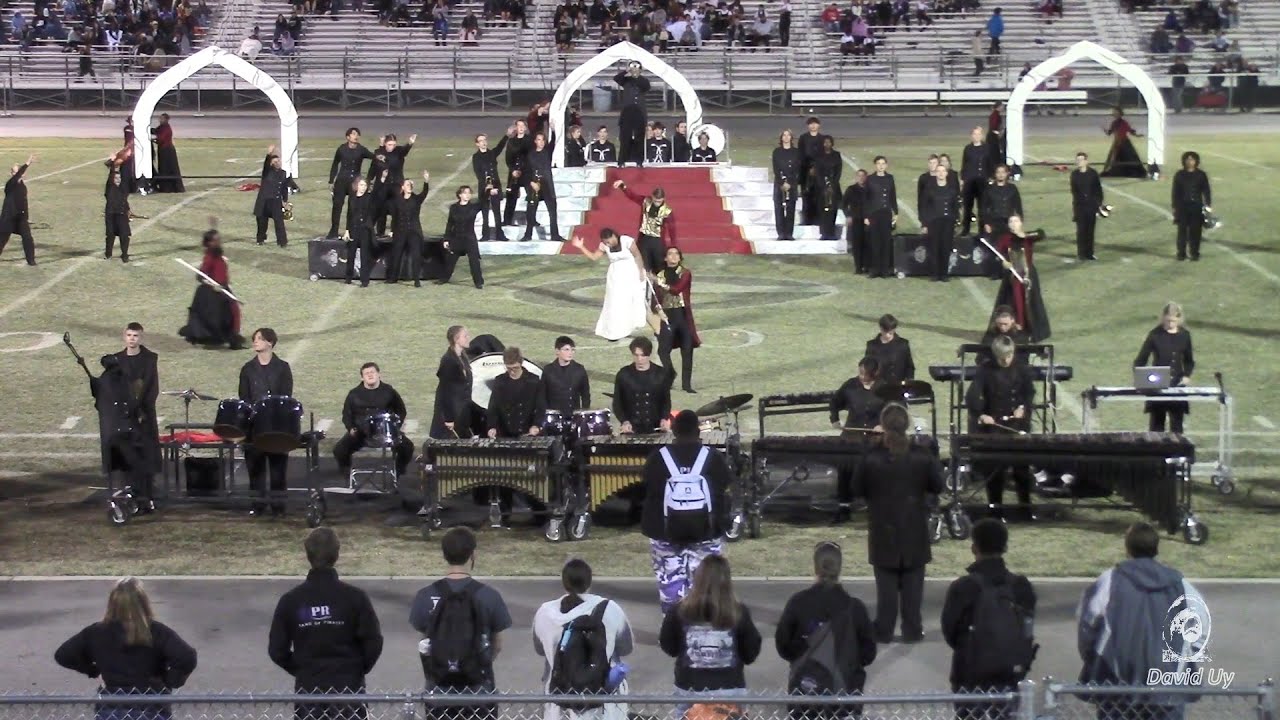 Porter Ridge High School Marching Band at Gray's Creek High School 10/21/2023