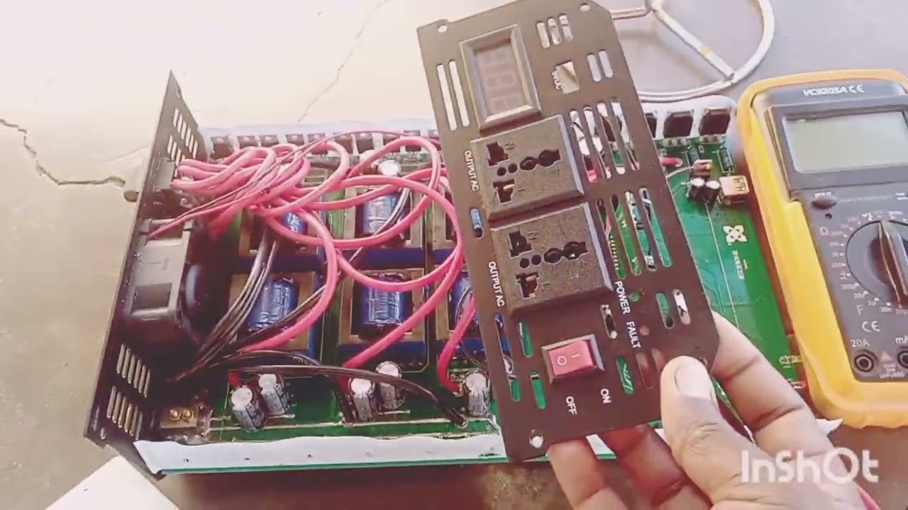 How to repair inverter 3000w not turning on 