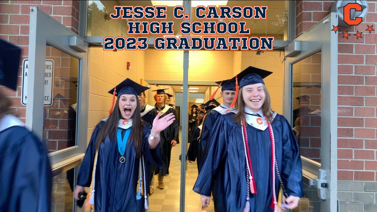 Carson 2023 Graduate Procession