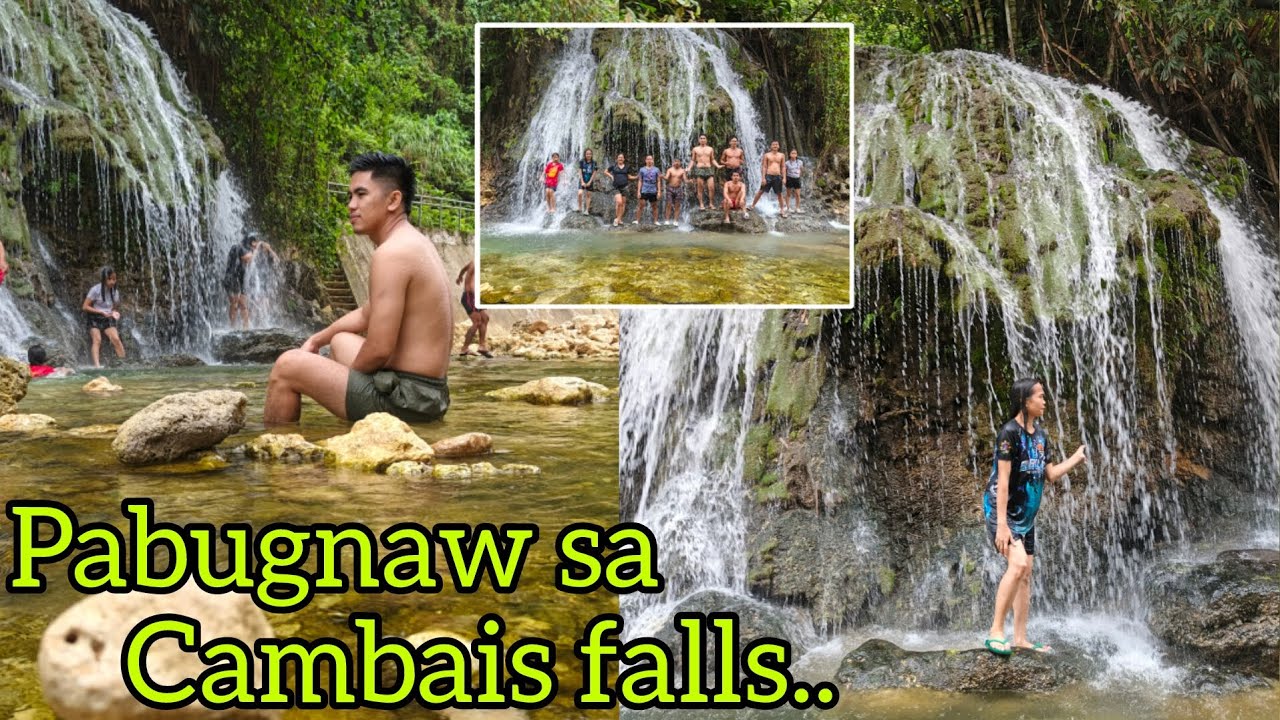 Probinsya with family|friends|bukid|waterfalls|cambaisfalls