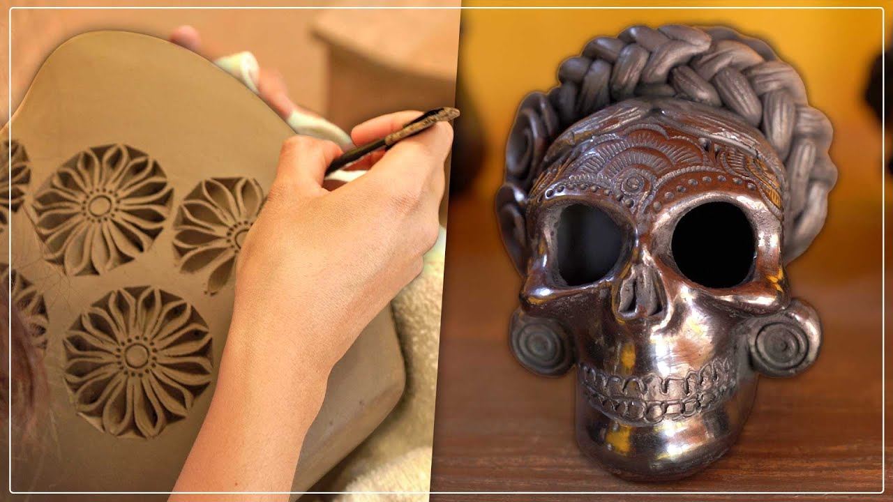 Así se hace el barro negro. ❤ si amas México