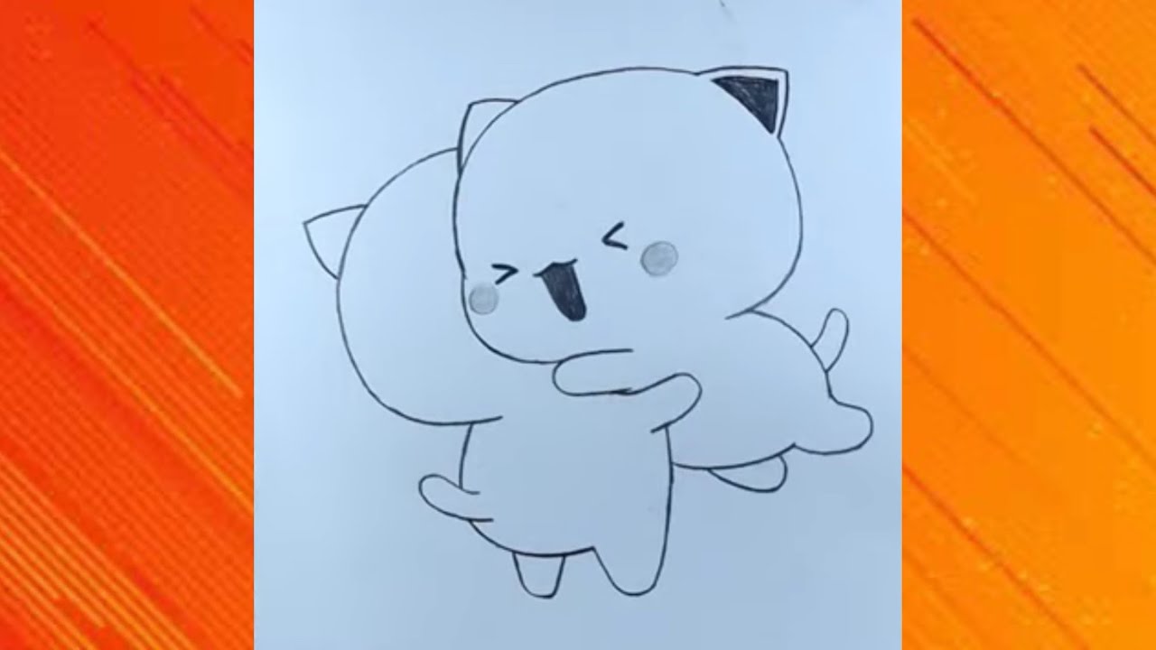 How to draw dudu bubu pencil drawing | easy step | drawing | Anku art 