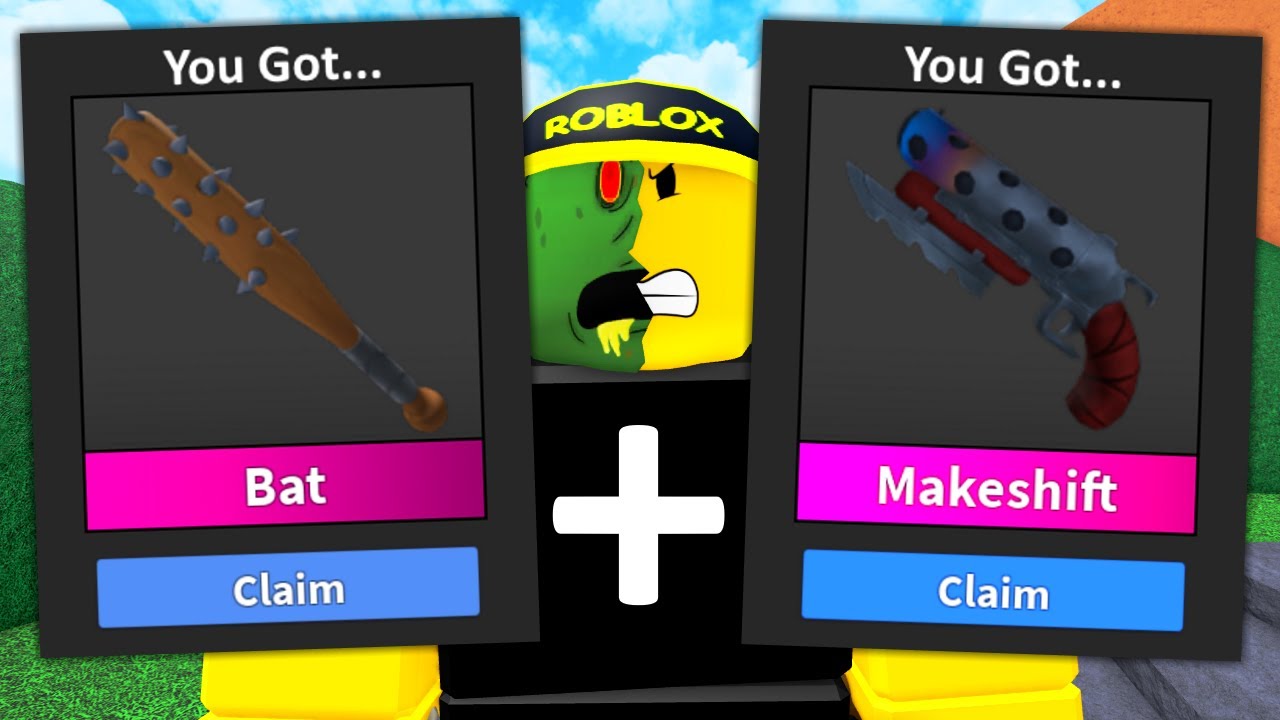 CLAIMING HALLOWEEN BATTLE PASS BAT + GUN IN MURDER MYSTERY 2!