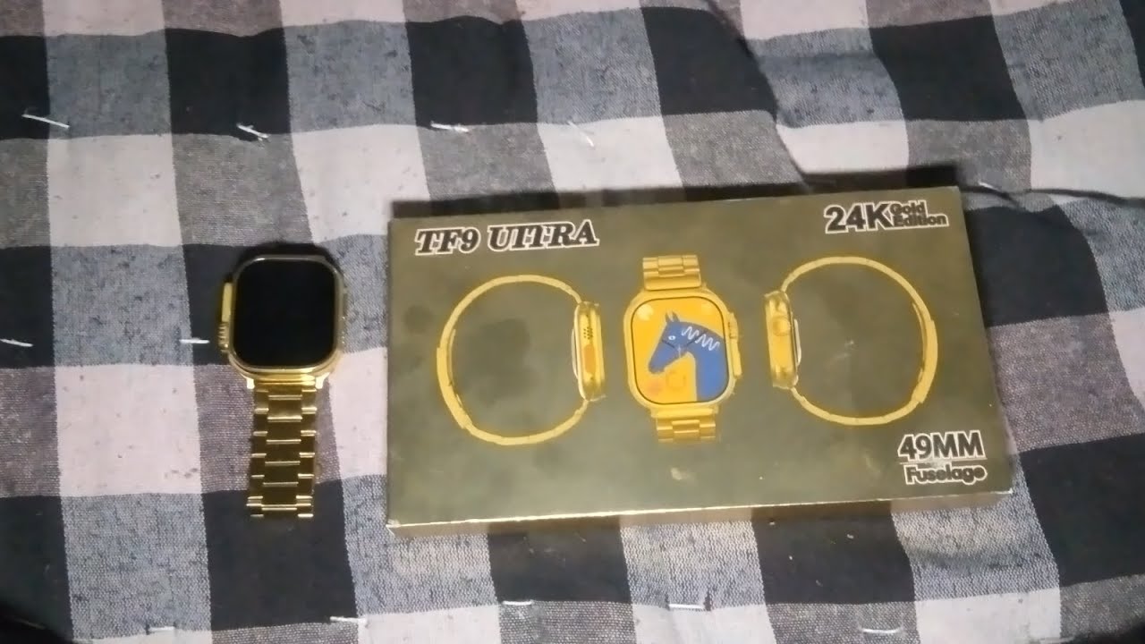 Golden watch unboxing & price !! गोल्डन Watch की पुरी जानकारी !! कितने की है? Smart watch unboxing !