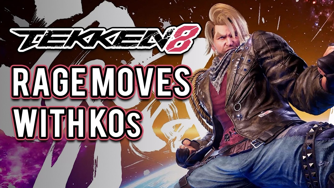 TEKKEN 8 - All Rage Moves with KOs [PS5 Feb '26]