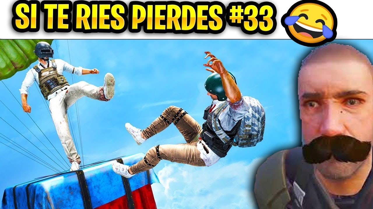 LOS MEJORES MOMENTOS DIVERTIDOS, FAILS de PUBG y PUBG MOBILE! #33 - SI TE RIES PIERDES!