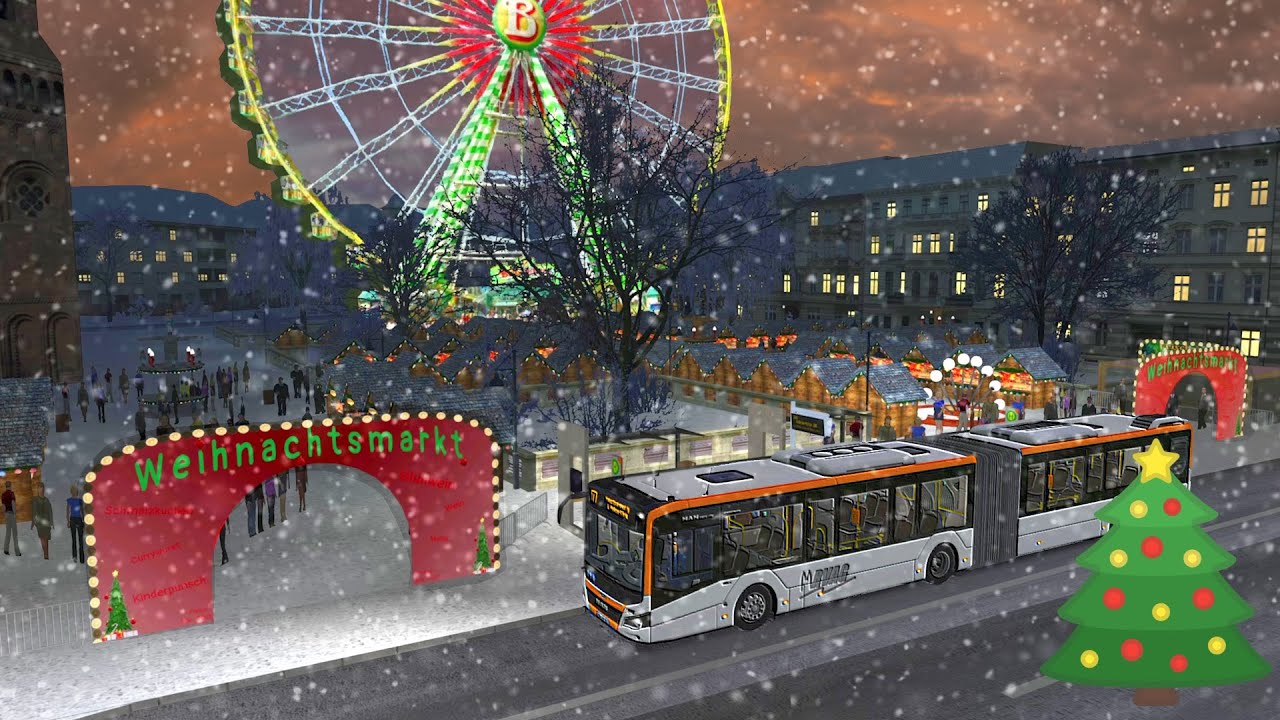 OMSI 2 Adventskalender: Weihnachtsmarkt am Dom 🚌 | #1263