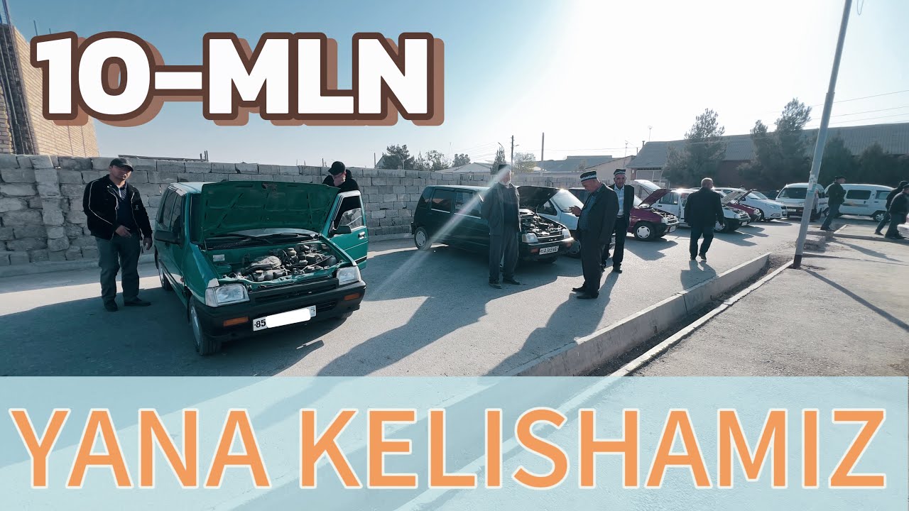 10-MLN GA TIKO YANA KELISHAMIZ XATIRCHI MASHINA BOZORI TIKO NARXLARI