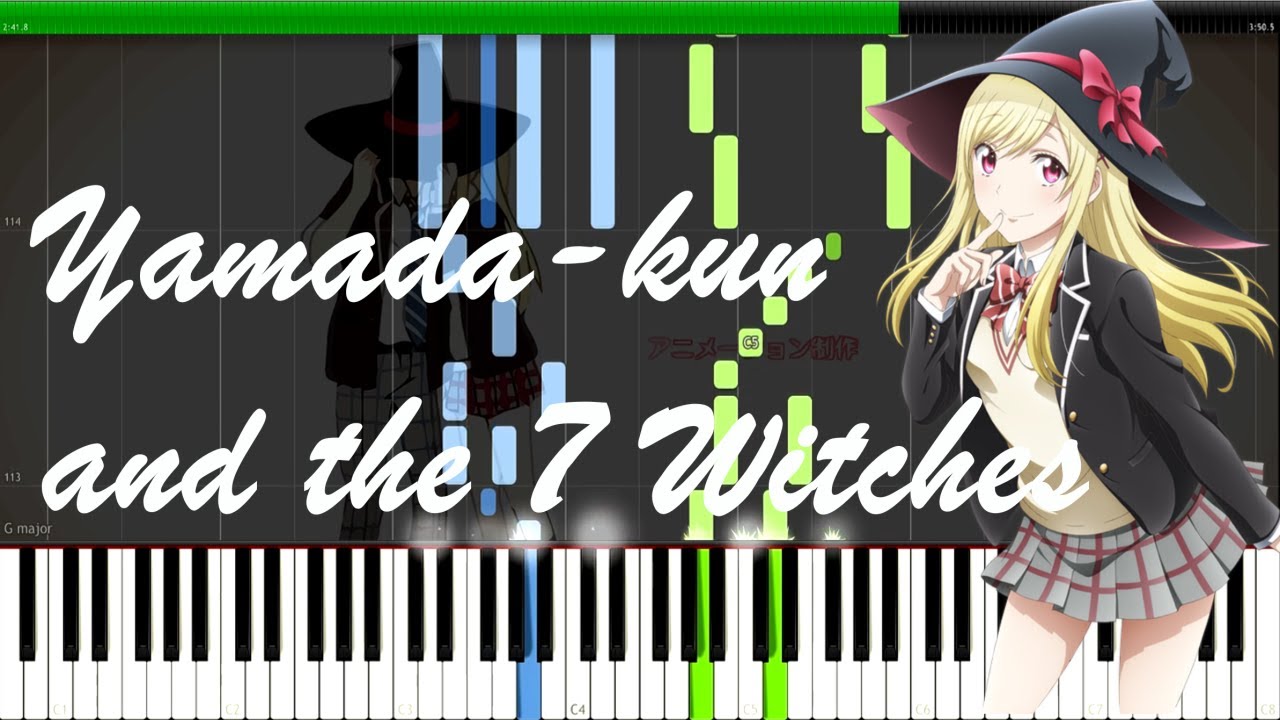 [Synthesia] Kuchizuke Diamond - Yamada-kun to 7-nin no Majo