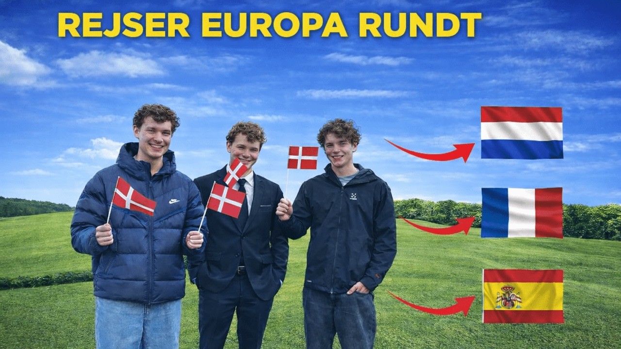 VI KØRER EUROPA RUNDT!! DEL 5