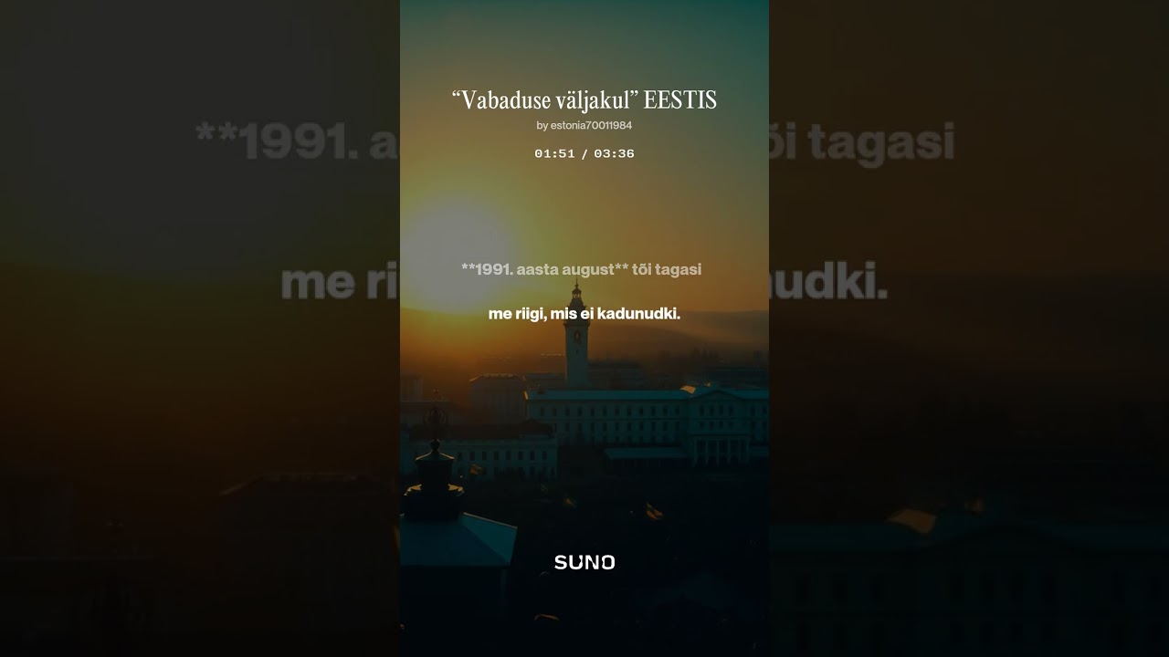 “Vabaduse väljakul” EESTIS