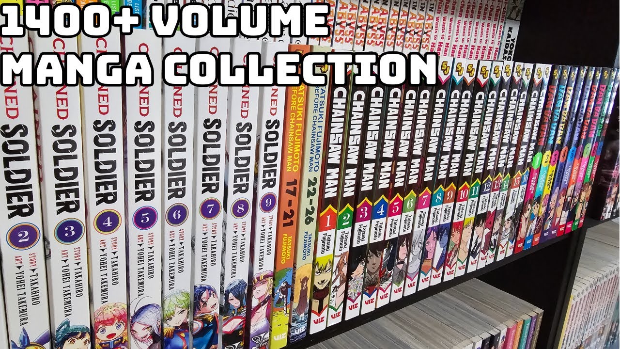My 1400+ Volume Manga Collection