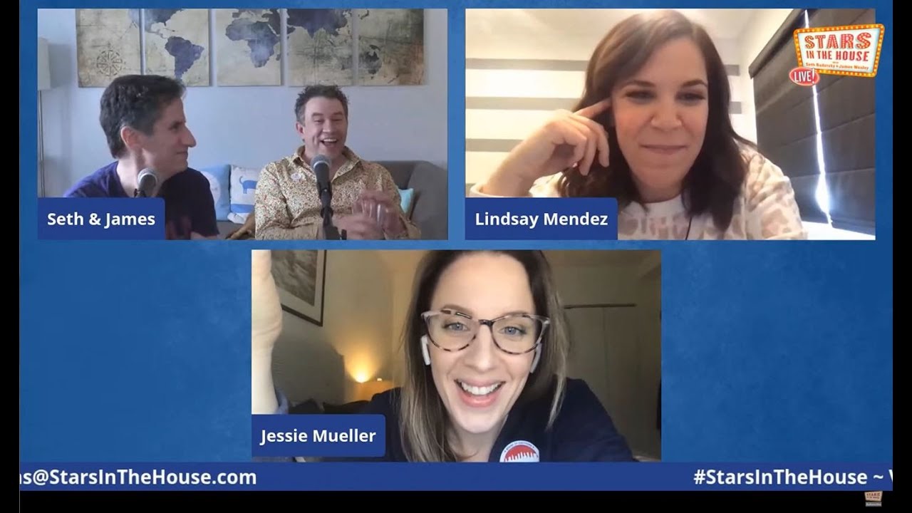 Jessie Mueller and Lindsay Mendez on the Stars in the House Election Day Event (03/11/2020)