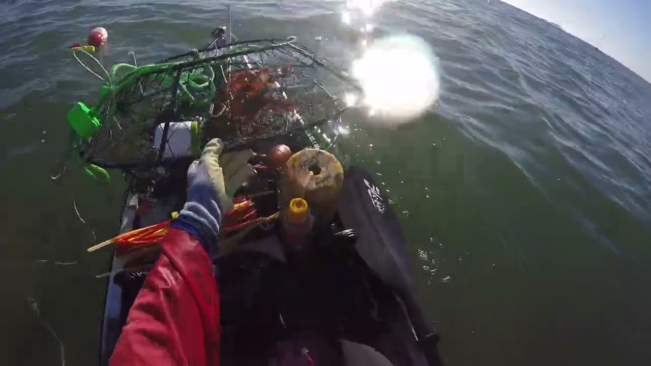 Kayak Crabbing for Thanksgiving Dinner
