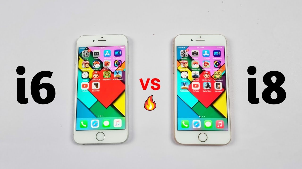 iPhone 6 Vs iPhone 8 - Speed Test 2023