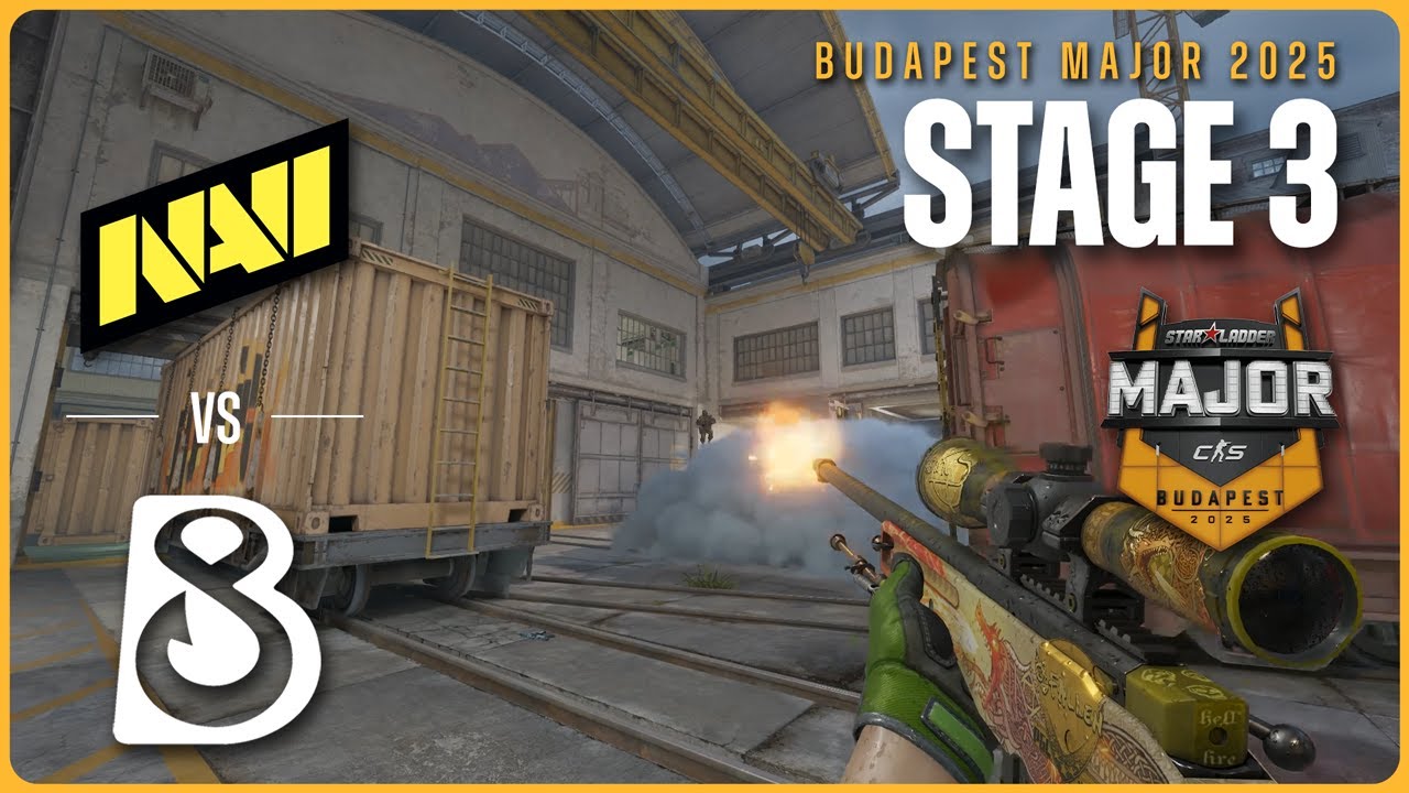 ELIMINATION MATCH! NAVI vs B8 - HIGHLIGHTS - StarLadder Budapest Major 2025 - STAGE 3 | CS2