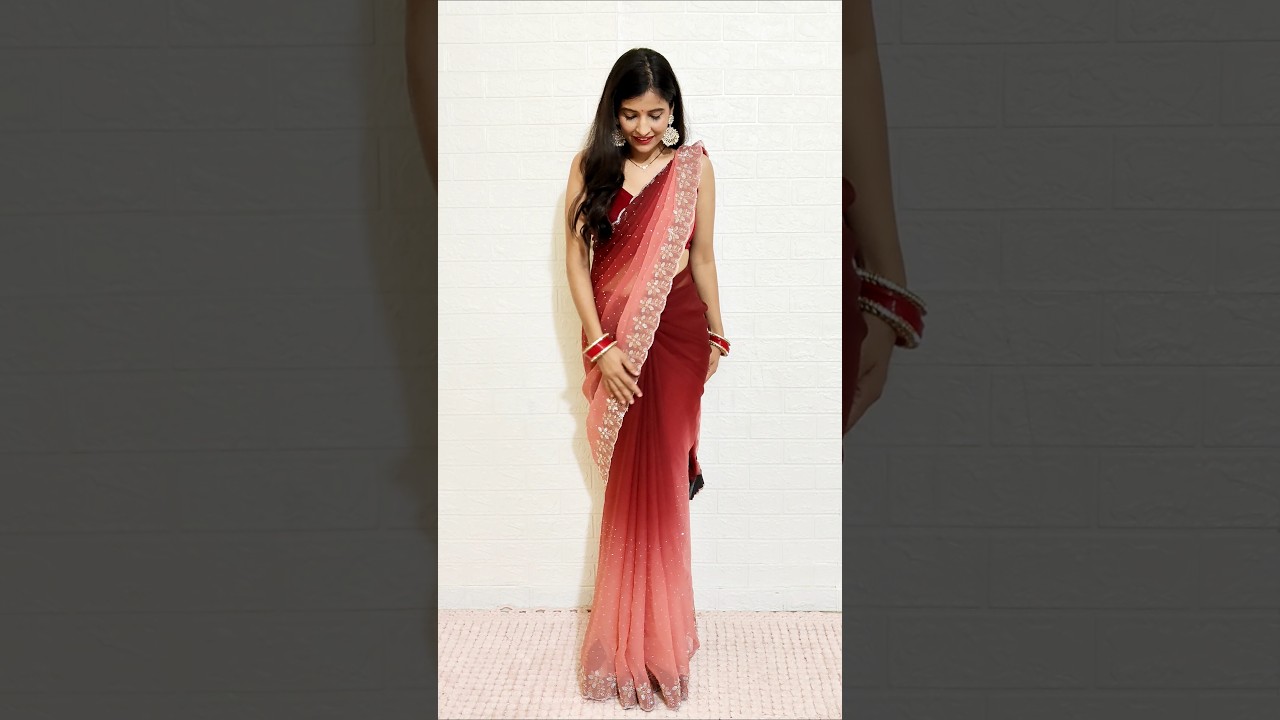 Saree Draping tutorial for beginners #rekhamishra #sareedraping