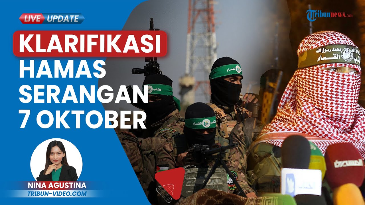 Hamas Jelaskan Motif Serangan 7 Oktober 2023, Sebut Hanya Menargetkan Tentara & Orang Bersenjata