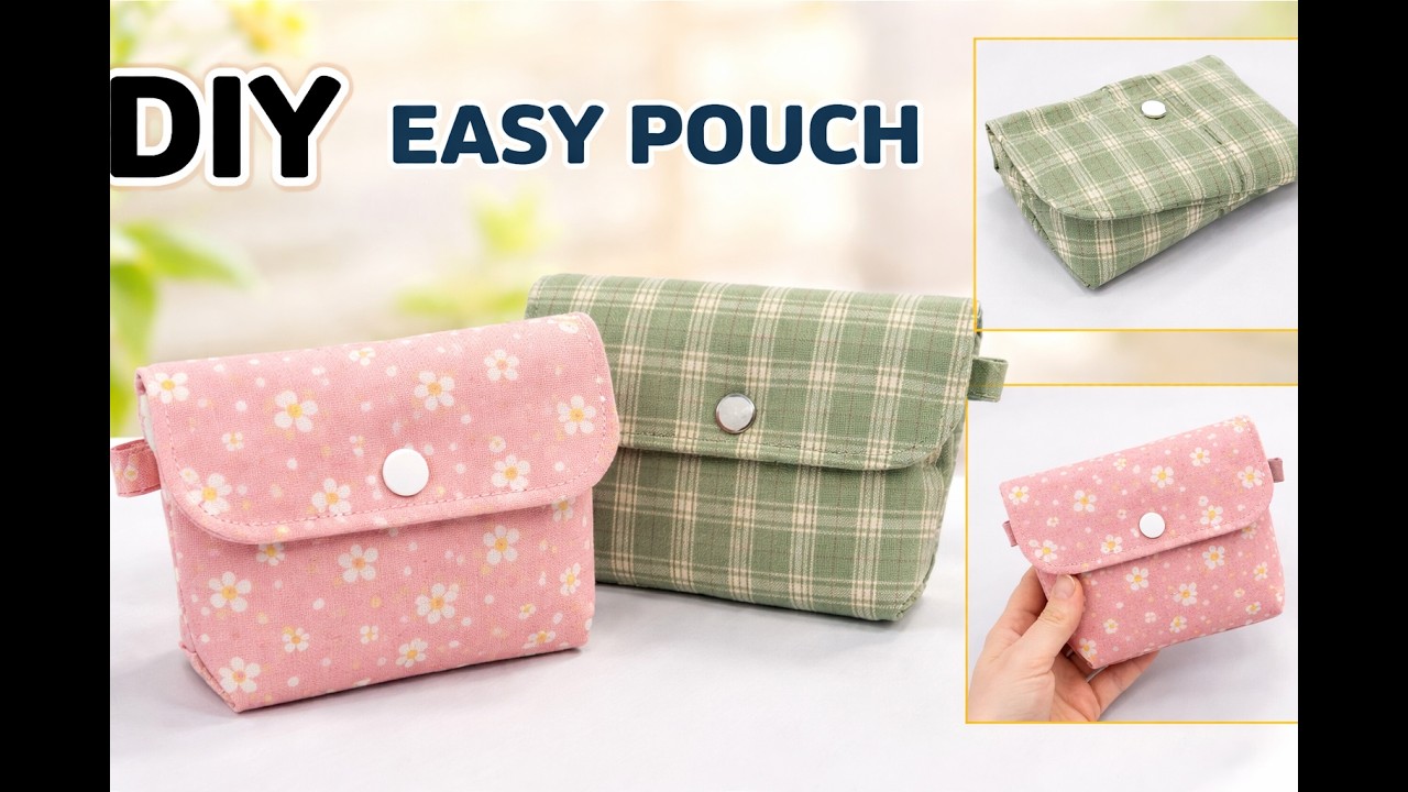 “Waste kapde se itna cute bag 😍” how to make mini bag at home easy #minibag #smallbag #tinybag