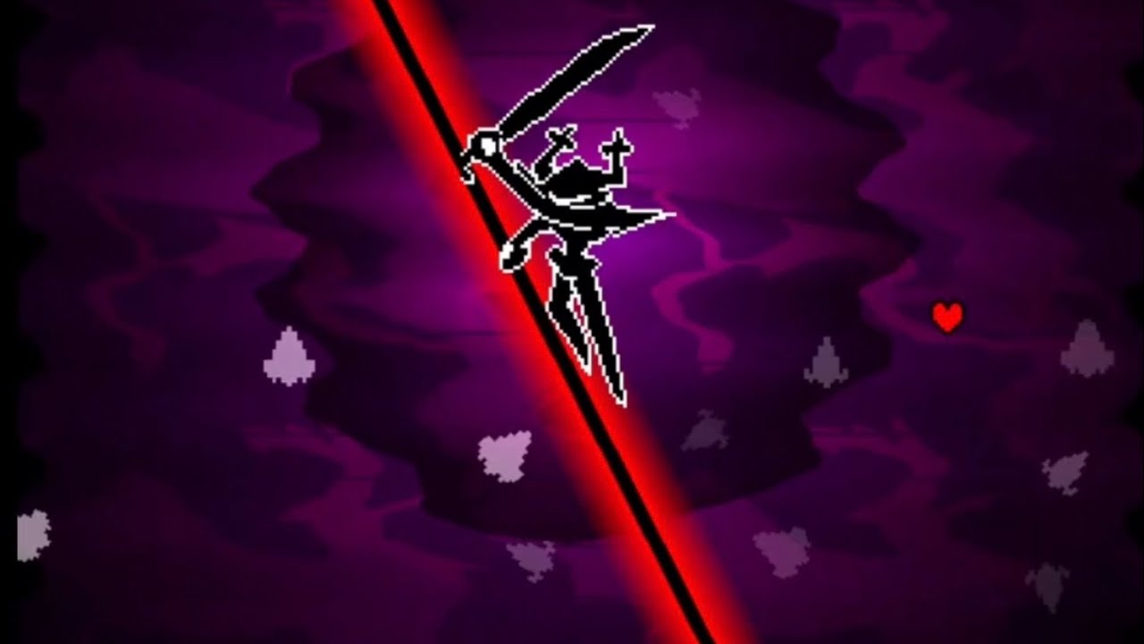 【DELTARUNE】Wi-Fi繋がらない時に暇だったからナイト倒しまくってたやつ※一応ネタバレ注意※