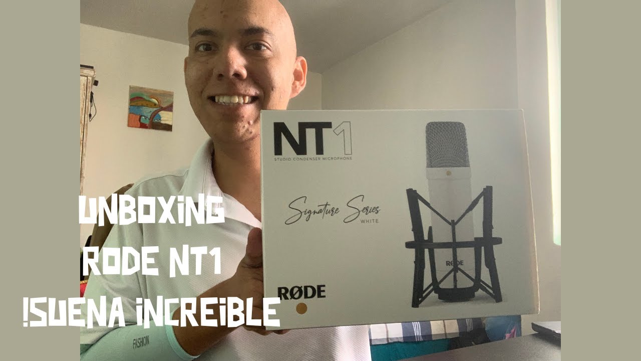 UNBOXING Rode NT1 Signature Series: el secreto para un SONIDO PROFESIONAL en tu home studio