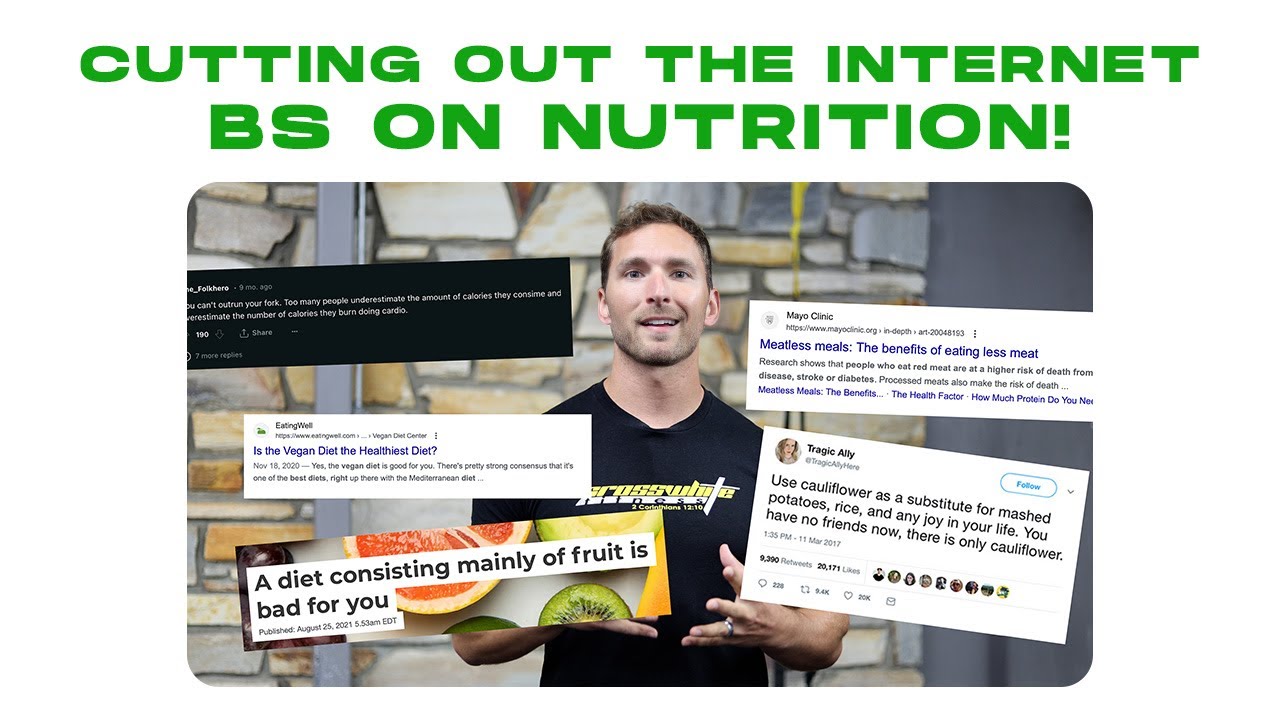 Cutting Out the Internet BS on Nutrition! / What foods you should be eating for muscle and fat loss!