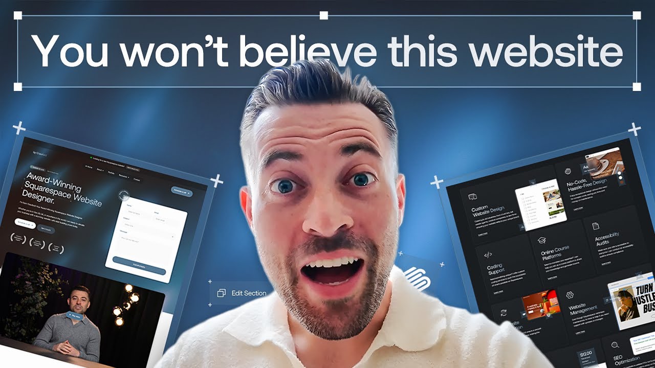 You've Never Seen a SQUARESPACE Website Like This Before
